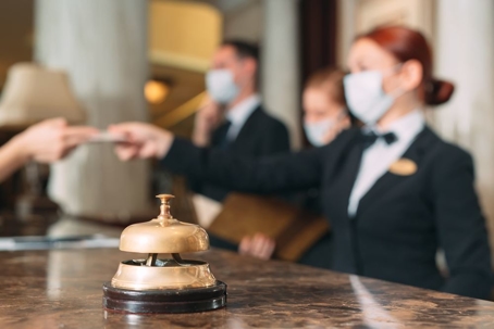 hotel concierge during covid